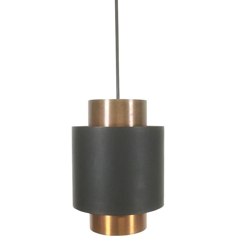 Danish hanging lamp "Tunika" by Jo Hammerborg Fog & Mørup Denmark - 1960s