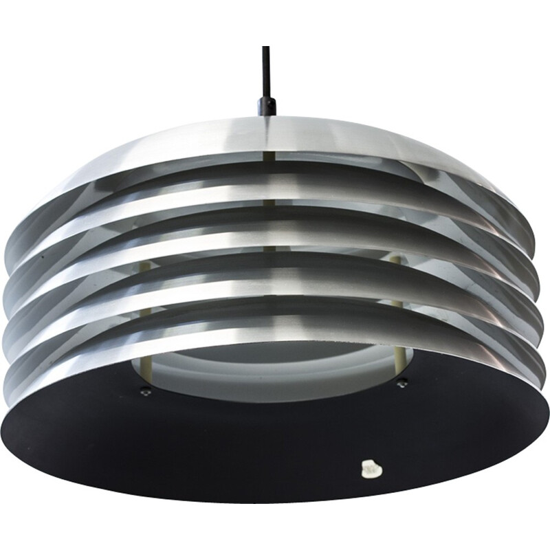 Large hanging lamp in aluminium by Hans-Agne Jakobsson - 1960s