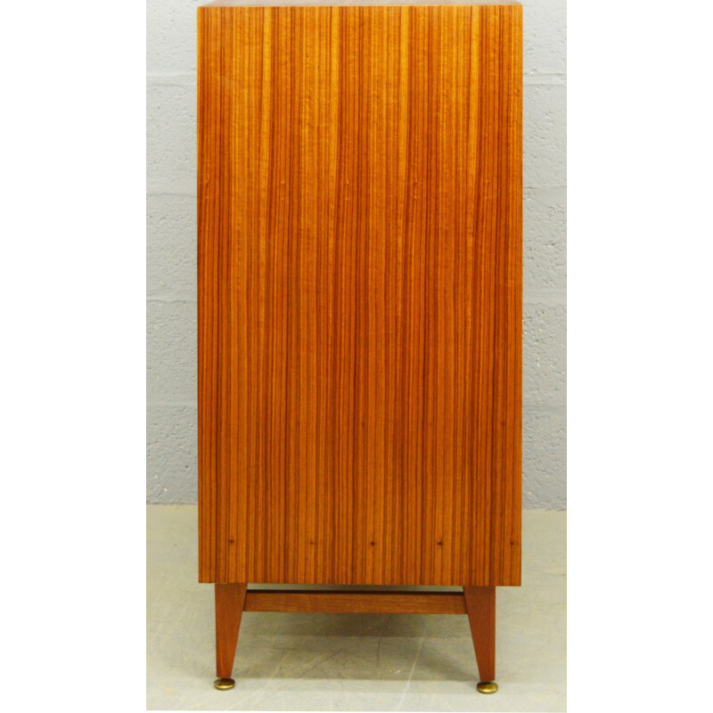 Vintage Teak "Tall Boy" Chest of Drawers by Meredew - 1960s