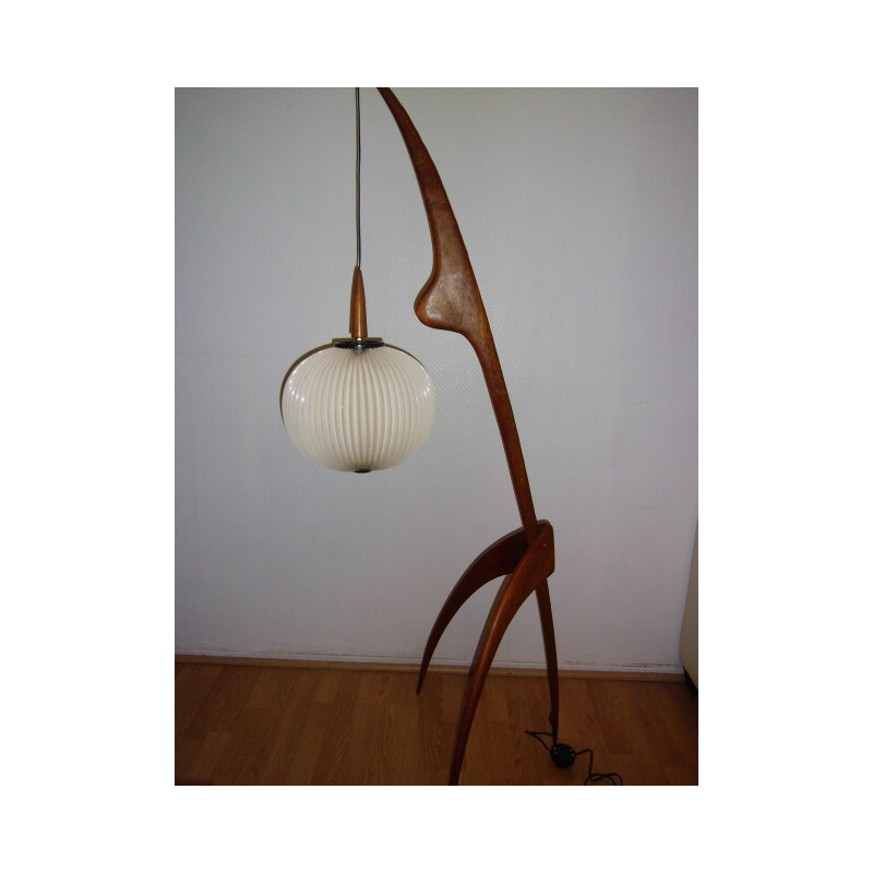 Vintage Floor lamp by Rispal - 1950s