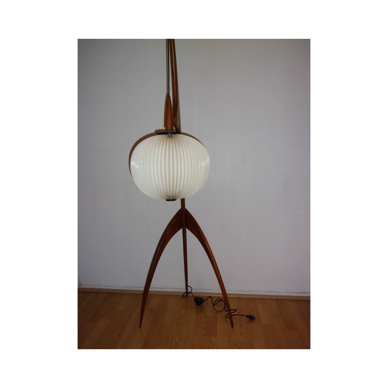 Vintage Floor lamp by Rispal - 1950s