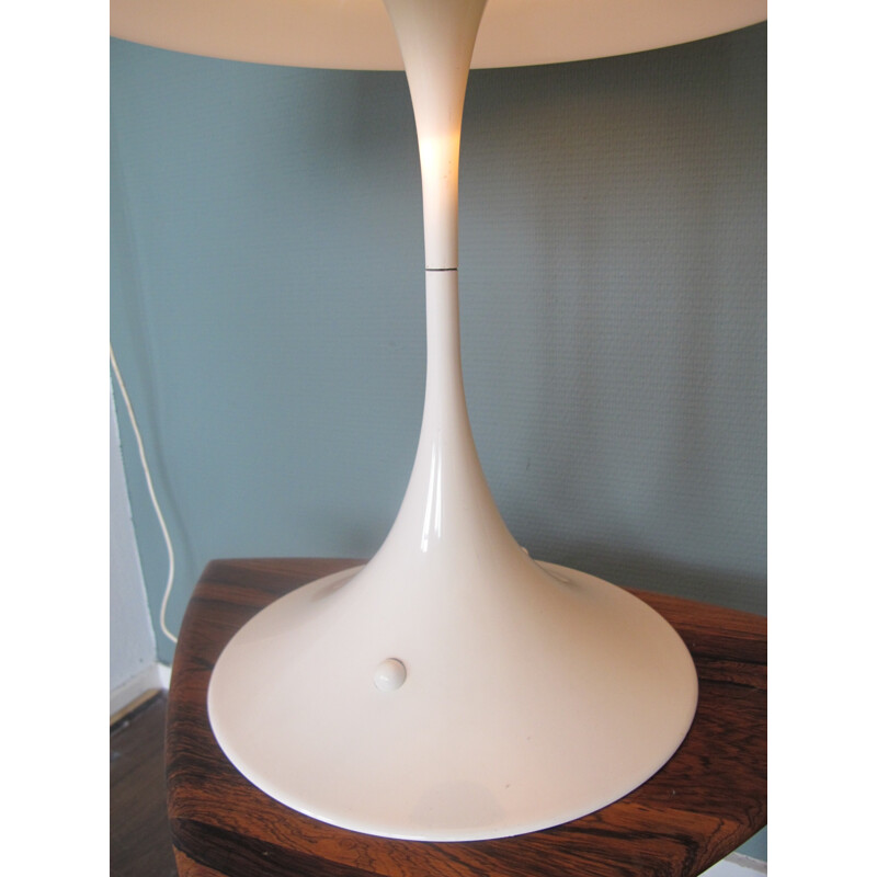 Vintage White "Panthella" Table Lamp by Verner Panton for Louis Poulsen - 1970s