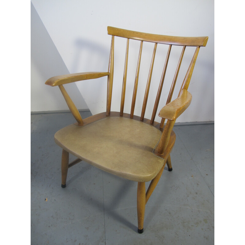 Vintage Scandinavian Easy Chair in wood - 1950s