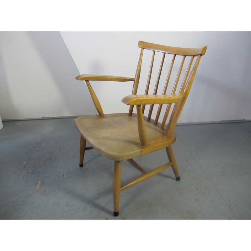 Vintage Scandinavian Easy Chair in wood - 1950s