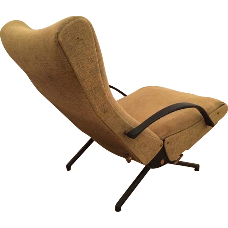 P40 vintage armchair by Osvaldo Borsani for Techno - 1950s