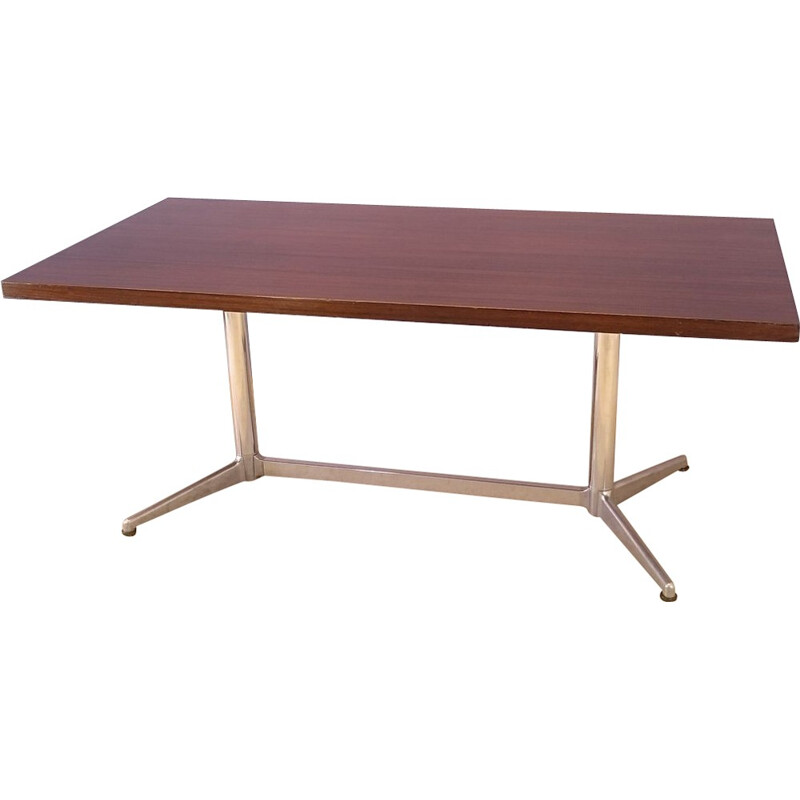 Rosewood vintage table desk - 1970s