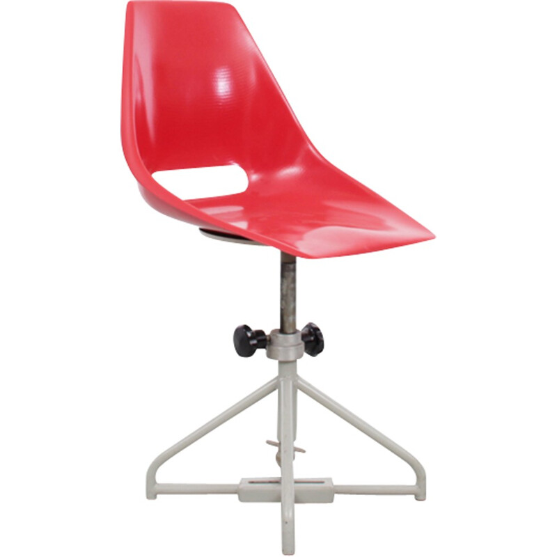 Czech chair by Miroslav Navratil for Vertex - 1960