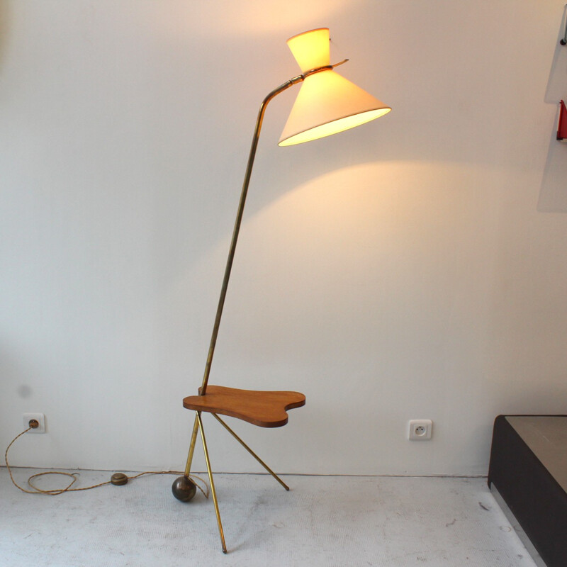 Vintage floor lamp - 1950s