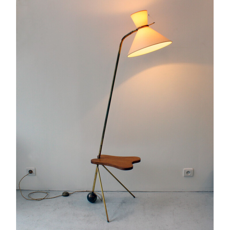 Vintage floor lamp - 1950s