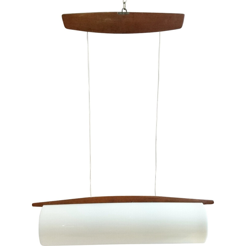 Mid-Century Ceiling Lamp, Model 554 by Uno and Osten Kristiansson for Luxus, Sweden - 1950s
