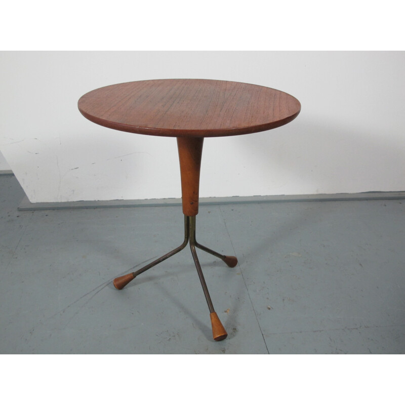 Mid-Century Swedish Atomic Table by Albert Larsson for Alberts Tibro - 1950s