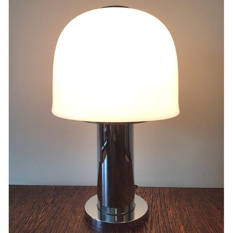 Vintage table lamp by Glashutte Limburg - 1960s