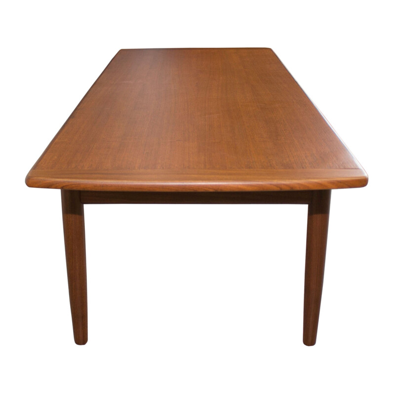 Vintage scandinavian teak coffee table - 1960s