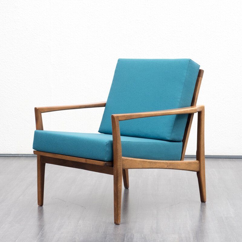 Vintage german armchair in beech - 1960s