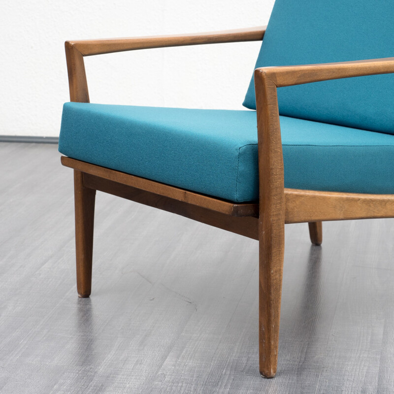 Vintage german armchair in beech - 1960s