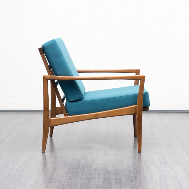 Vintage german armchair in beech - 1960s