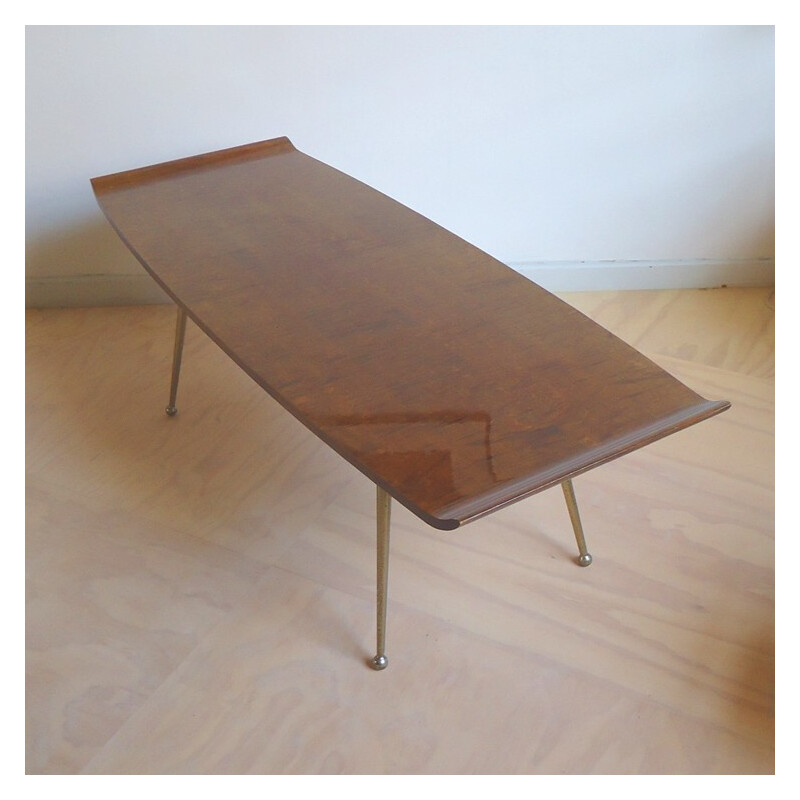 Table basse vintage française - 1960