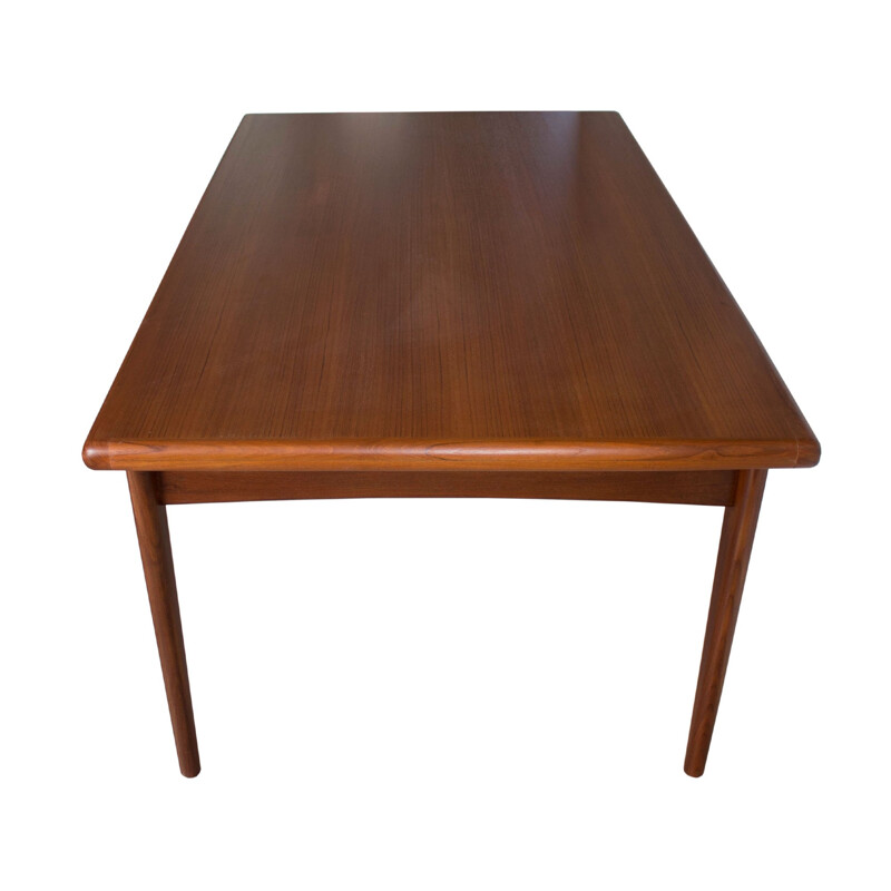 Vintage extendable teak dining table - 1960s