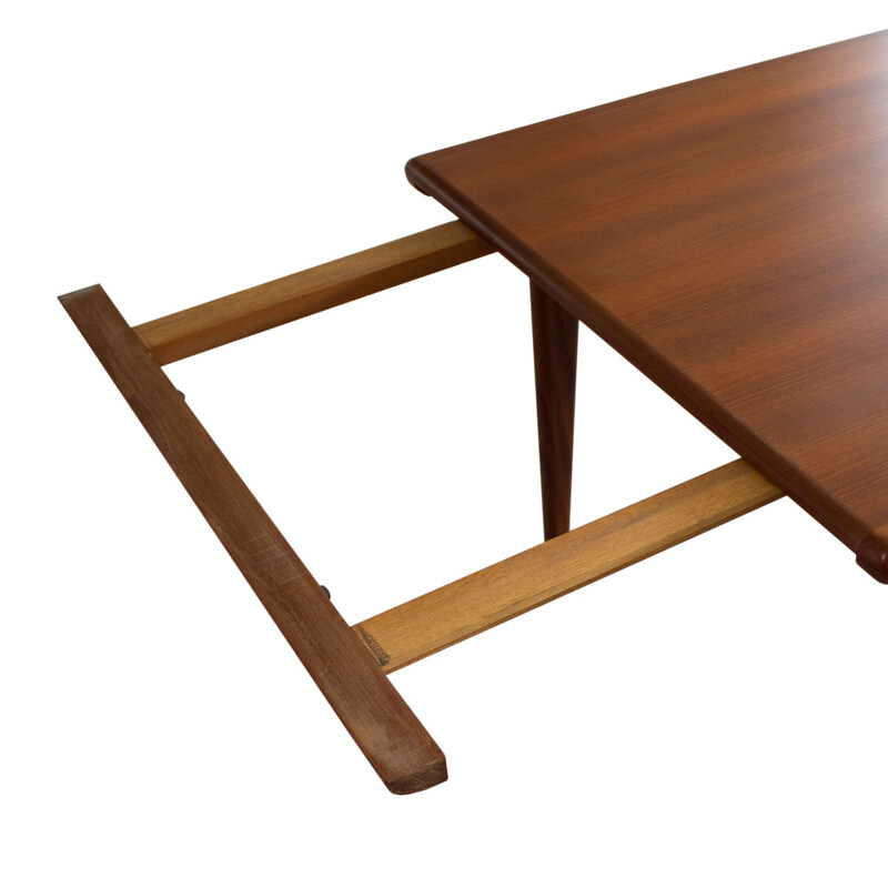 Vintage extendable teak dining table - 1960s