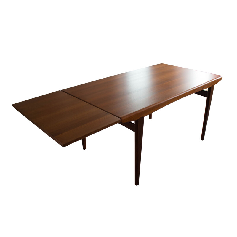 Vintage extendable teak dining table - 1960s