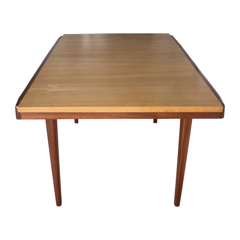 Mesa de comedor extensible vintage, Francia 1960