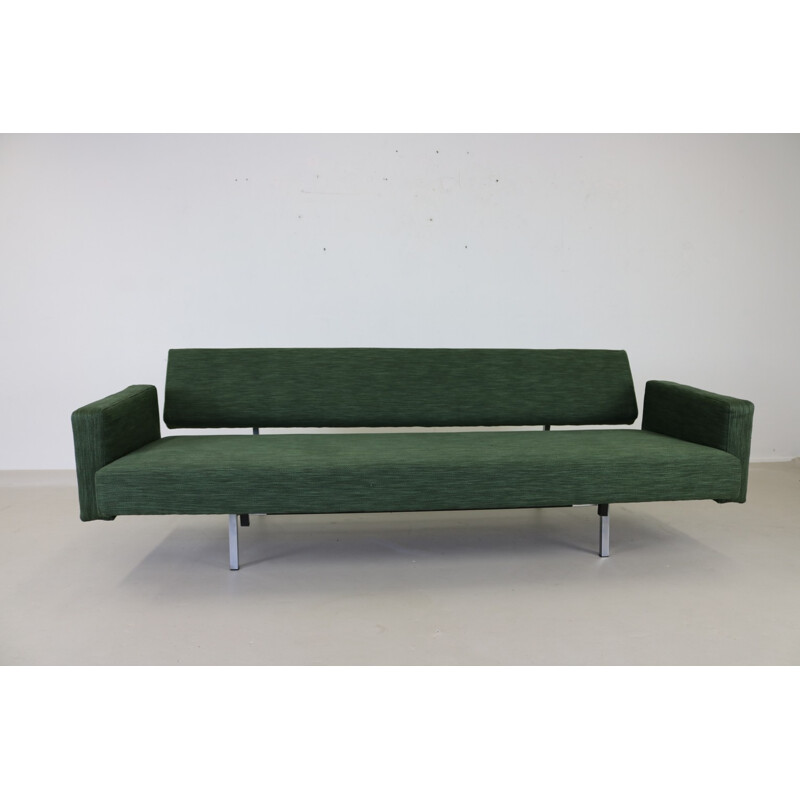 Vintage green sofa bed by Martin Visser for Spectrum - 1960s