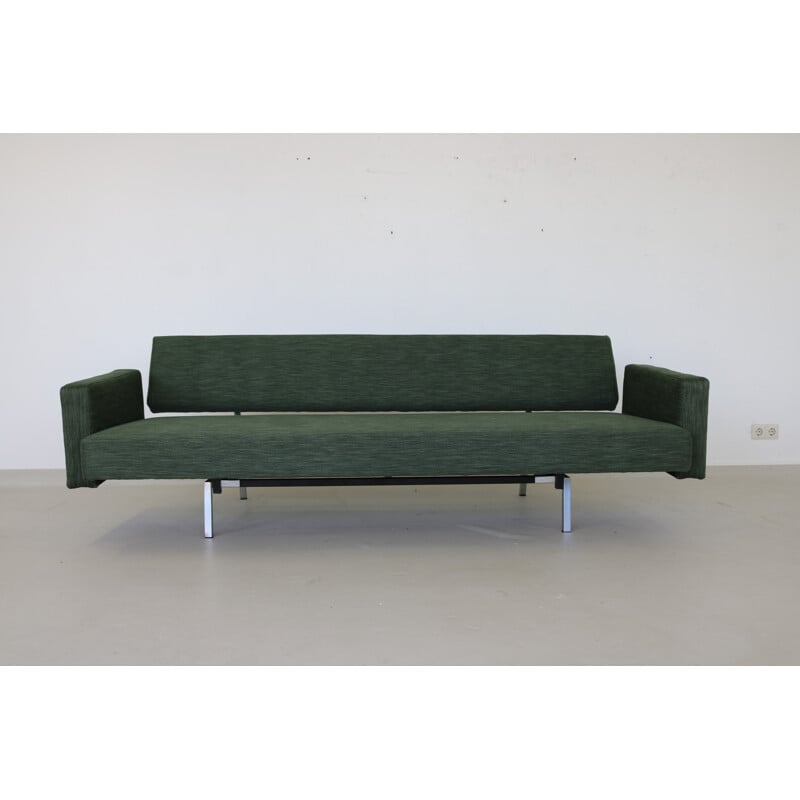Vintage green sofa bed by Martin Visser for Spectrum - 1960s