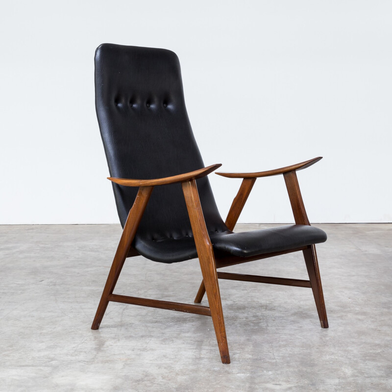Vintage armchair by Louis van Teeffelen for WéBé - 1970s