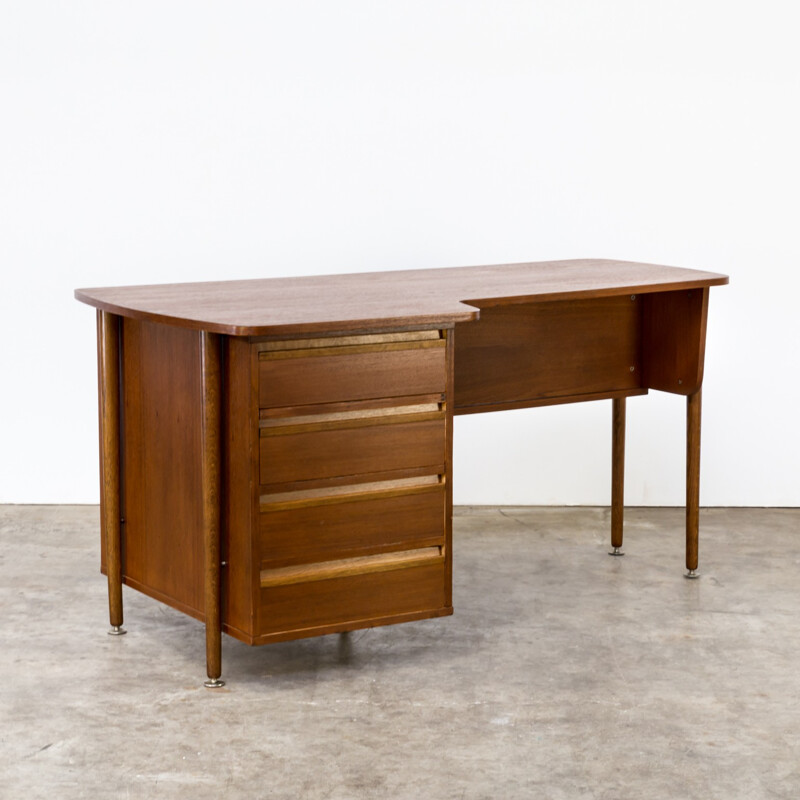 Bureau vintage en  teck - 1960