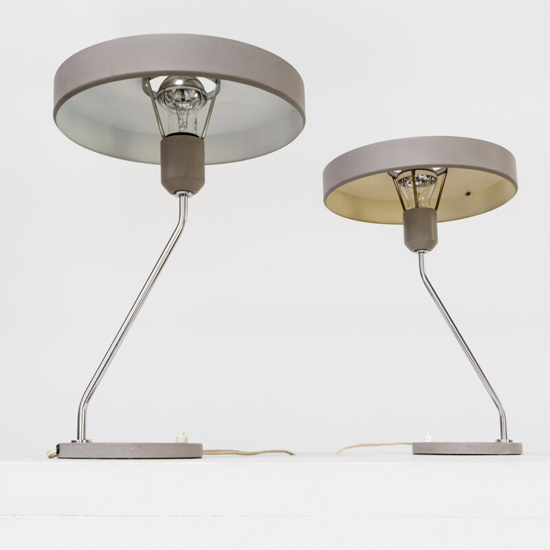 Set of 2 table lamp by Louis Kalff for Philips - 1960s