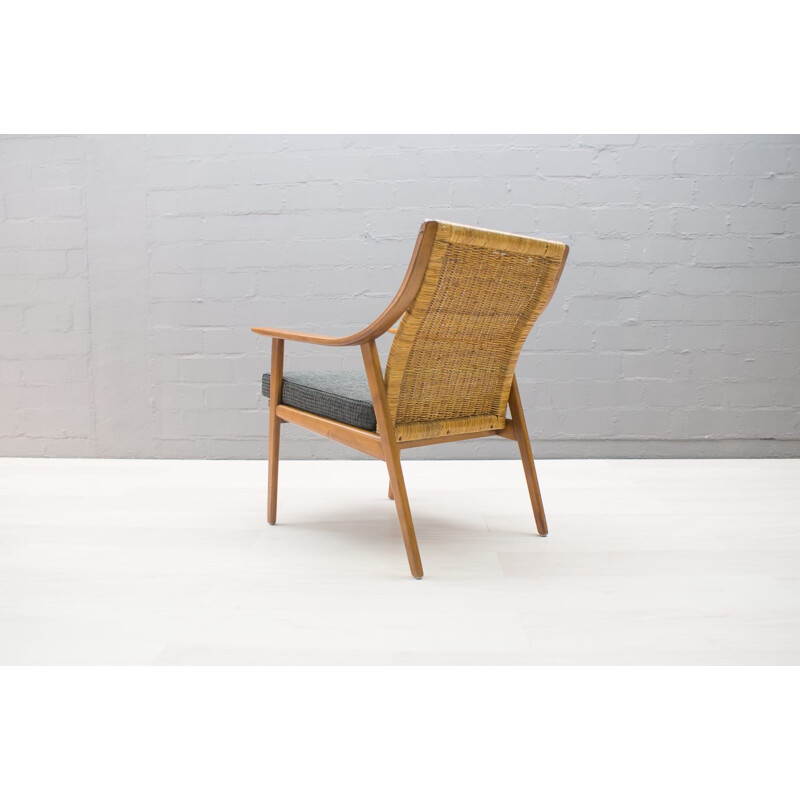 Scandinavische vintage lounge stoel - 1950