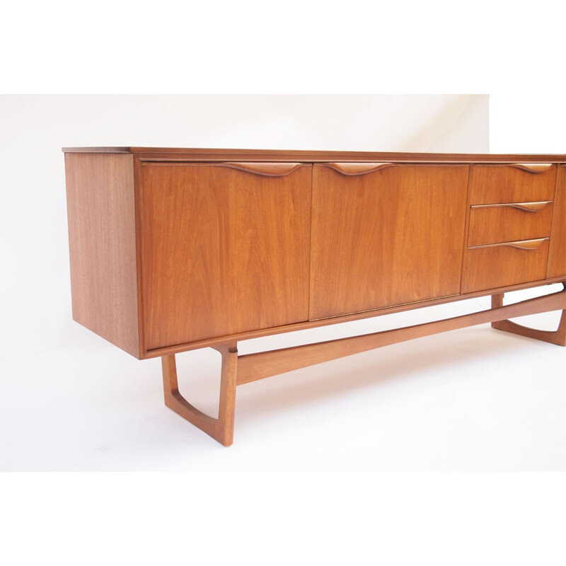Long sideboard U-shaped legs - 1960s