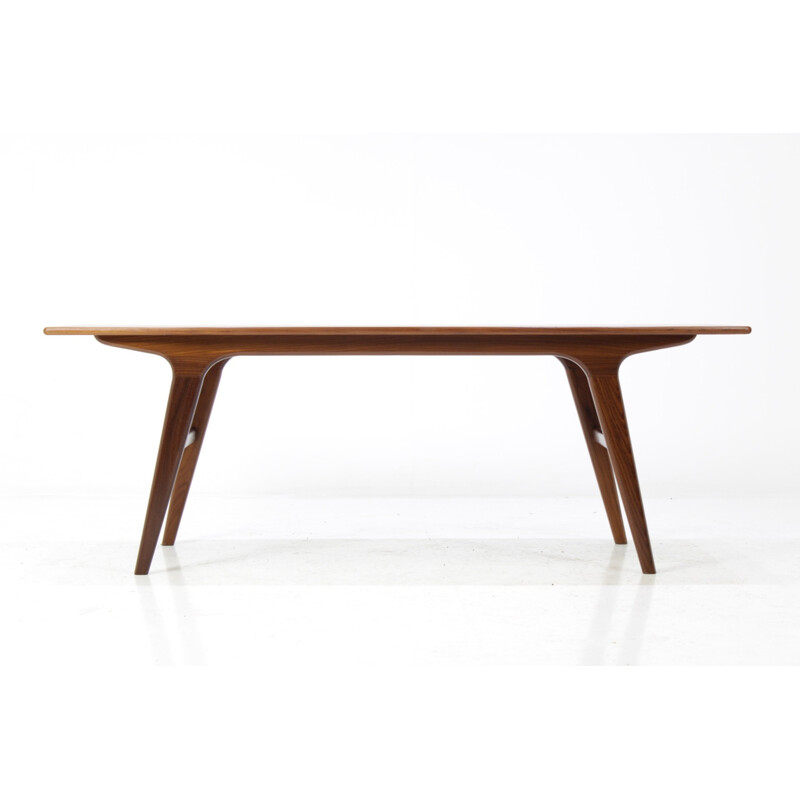 Scandinavian Mid-Century Teak Coffee Table - 1960s