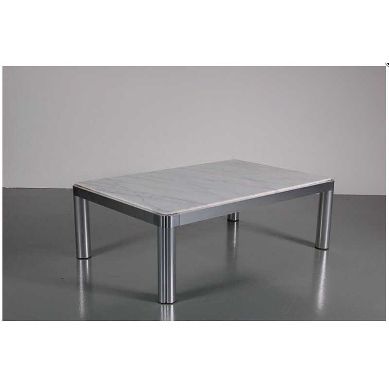 Coffee table model 100 in marble, Kho LIANG IE - 1960s