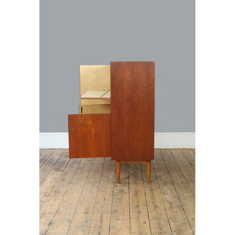 Mid Century Dutch Teak lowboard Dining Cabinet - 1960s