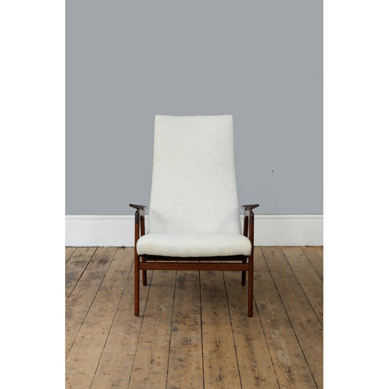 Mid Century Ruster Armchair by Yngve Ekstrom for Pastoe - 1950s