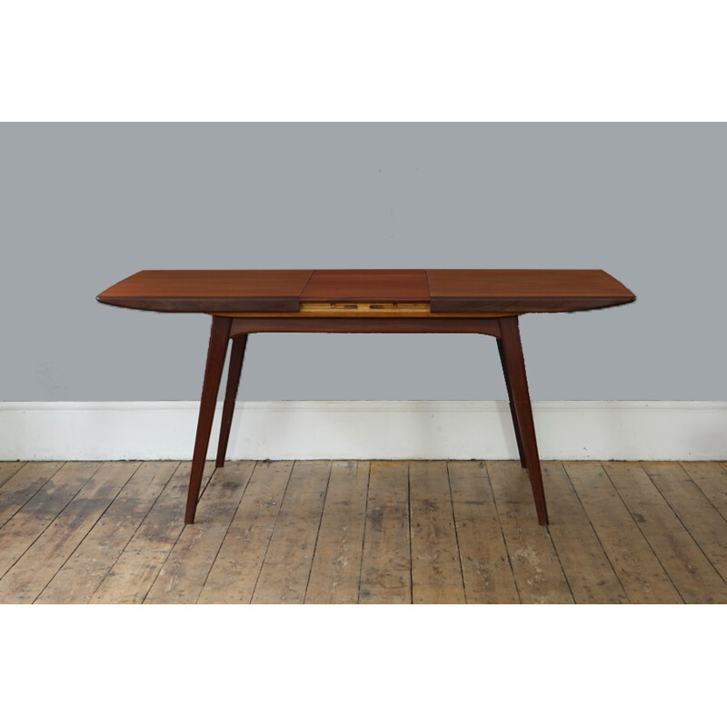 Mid Century Dutch Extendable Dining Table by Louis van Teeffelen - 1960s