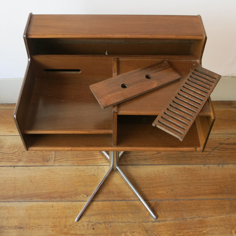 Vintage beech Console Fimsa - 1960s