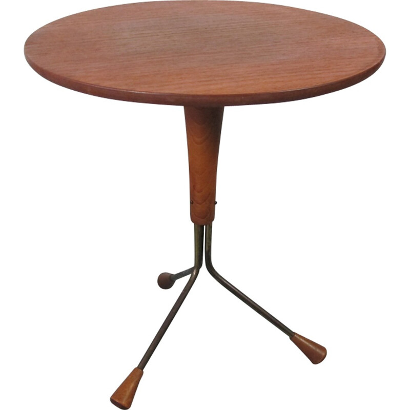 Table d'appoint vintage suédoise par Albert Larsson pour Alberts Tibro - 1950