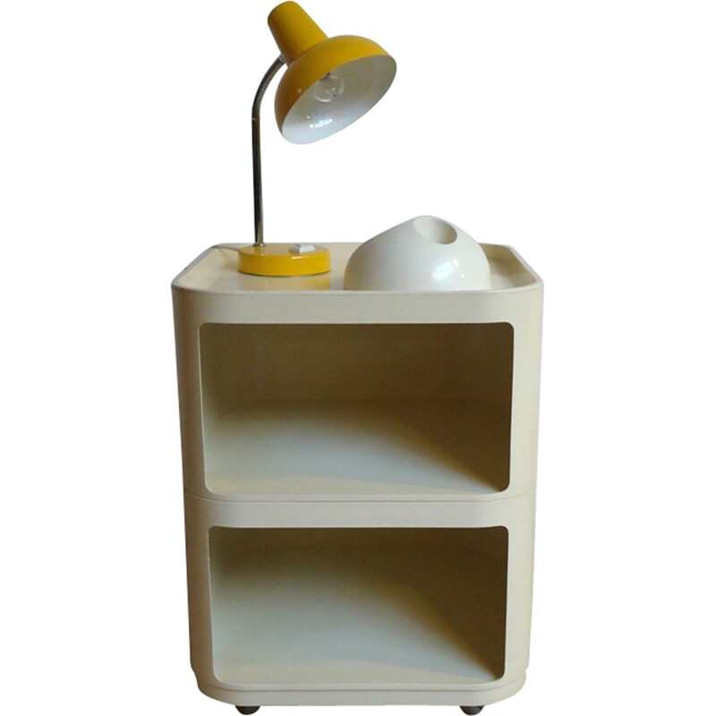 Beige Trolley Componibili by Anna Castelli for Kartell - 1970s