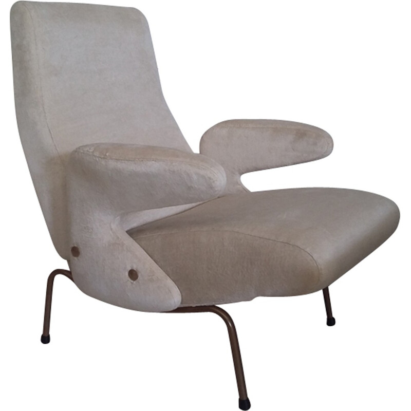 "Delfino" vintage armchair by Erberto Carboni for Arflex - 1960s