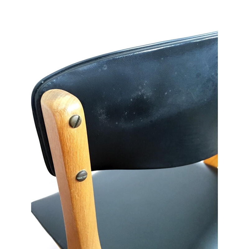 Chaise de bureau pliante design scandinave - 1960
