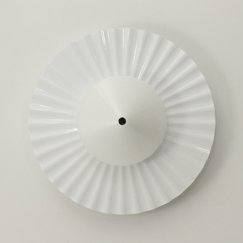 Vintage white ceiling lamp by Achille Castiglioni for Flos - 1980s