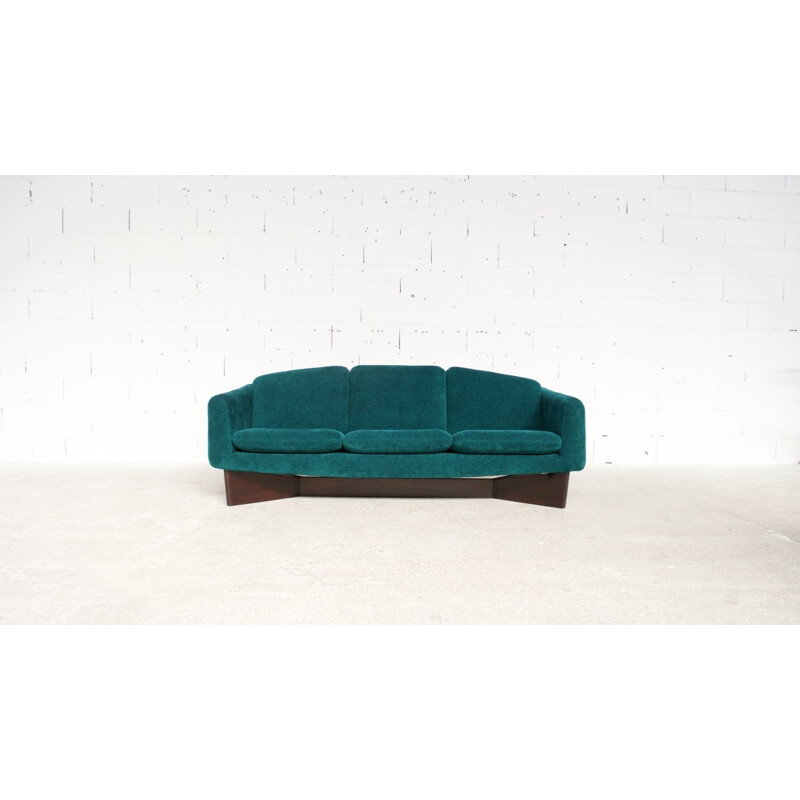 Vintage sofa by Geneviève Dangles and Christian Defrance for Burov - 1960s