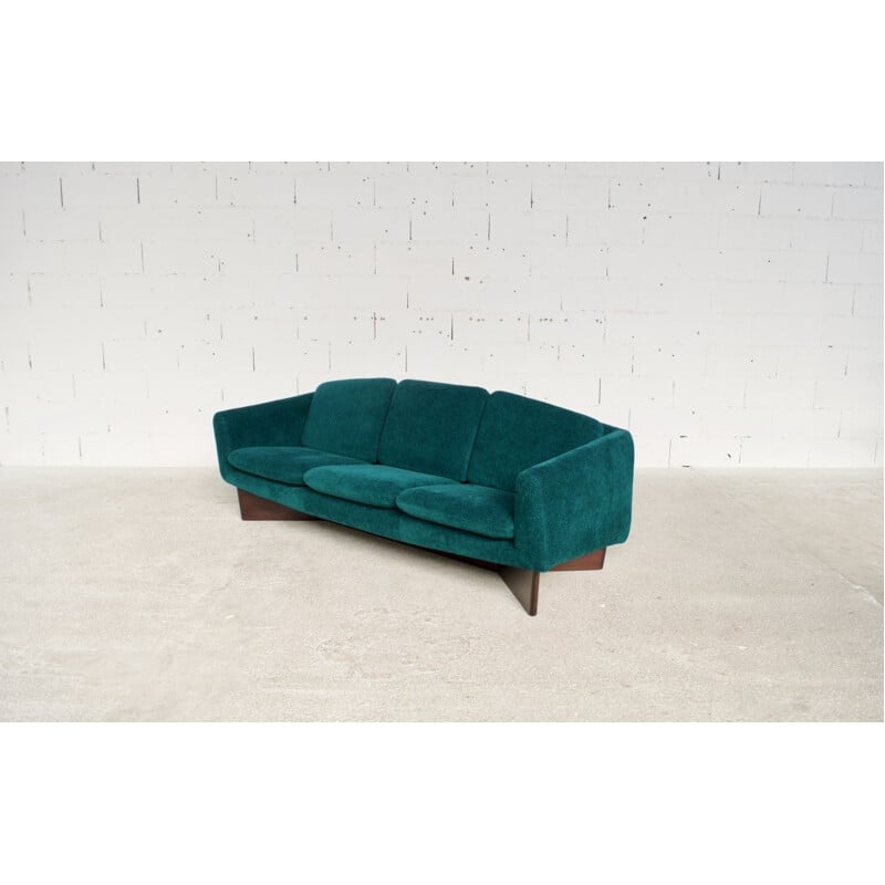 Vintage sofa by Geneviève Dangles and Christian Defrance for Burov - 1960s