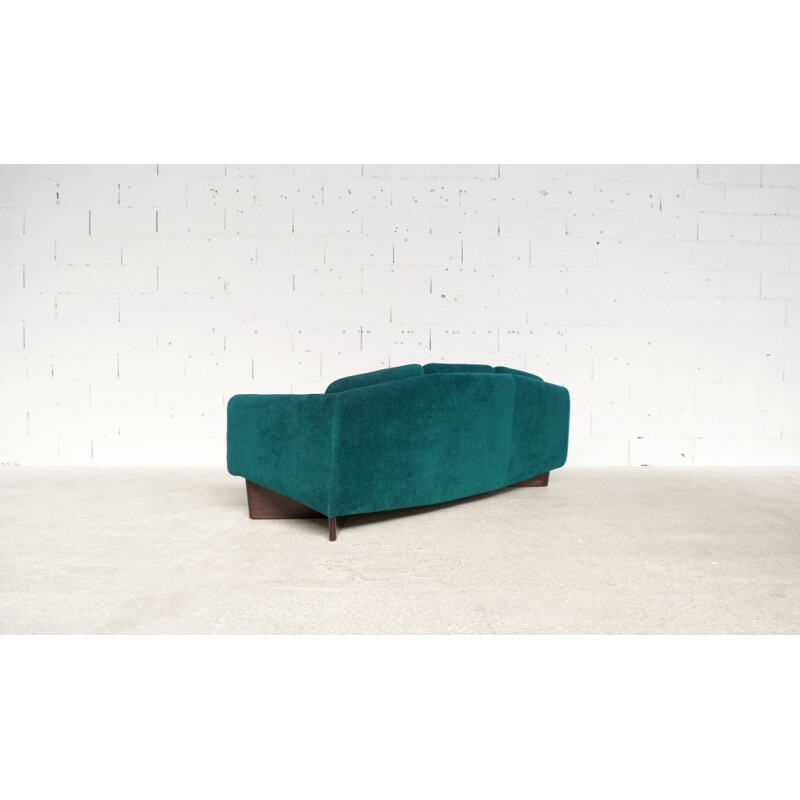 Vintage sofa by Geneviève Dangles and Christian Defrance for Burov - 1960s