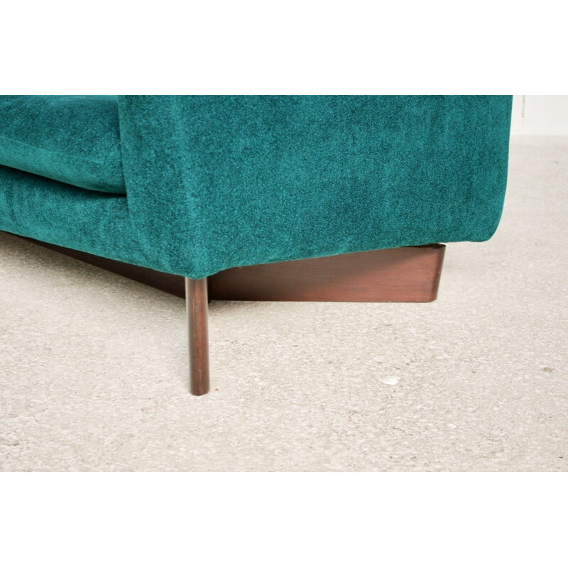 Vintage sofa by Geneviève Dangles and Christian Defrance for Burov - 1960s