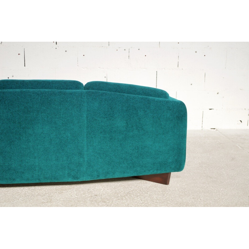 Vintage sofa by Geneviève Dangles and Christian Defrance for Burov - 1960s