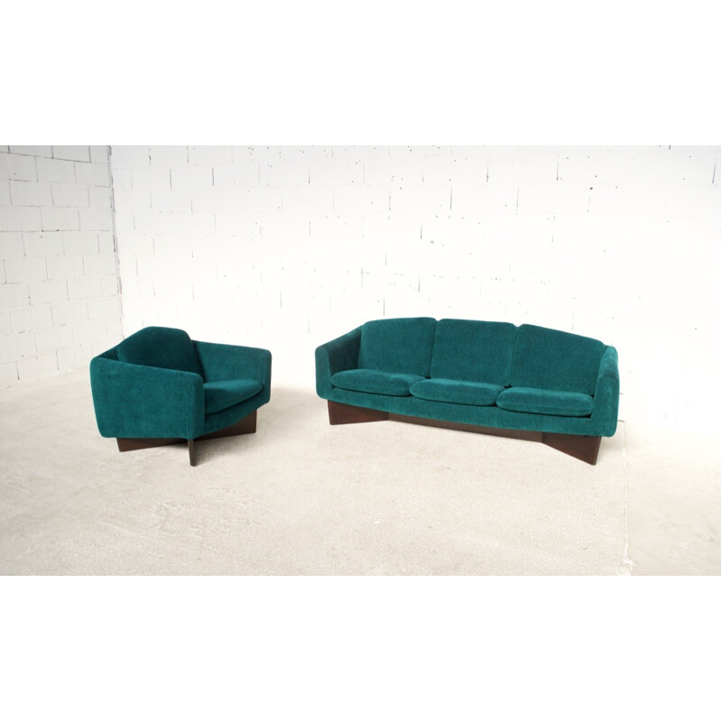 Fauteuil vintage de Geneviève Dangles et Christian Defrance pour Burov - 1960