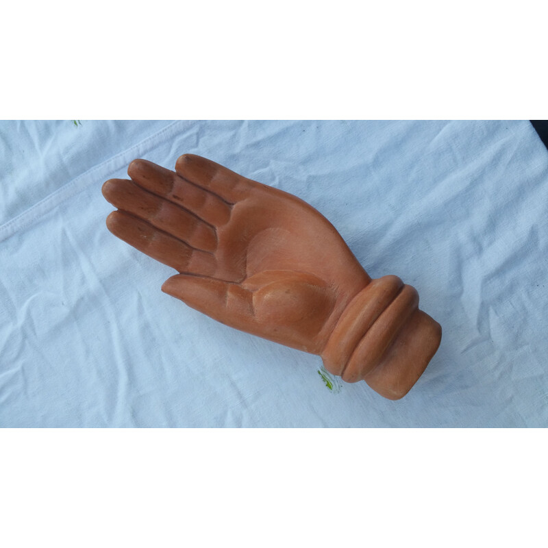 Vintage hand in ceramic by Jean Marais - 1960s